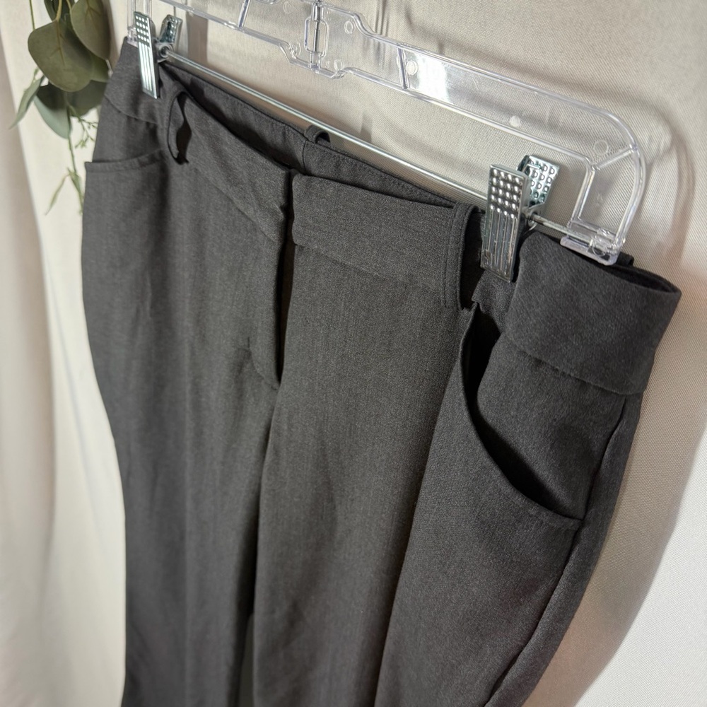 Worthington | Modern Fit Dark Gray Trousers Dress Pants Slacks Women's Size 12PS - Picture 5 of 16